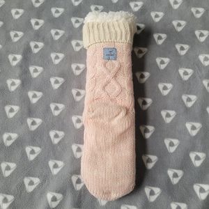 NWOT Jane And Bleecker Womens Pink Fuzzy Socks